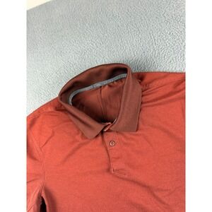 Lululemon Shirt Men's S Red‎ Vented Stretch Athletic Performance Minimal Gym Run